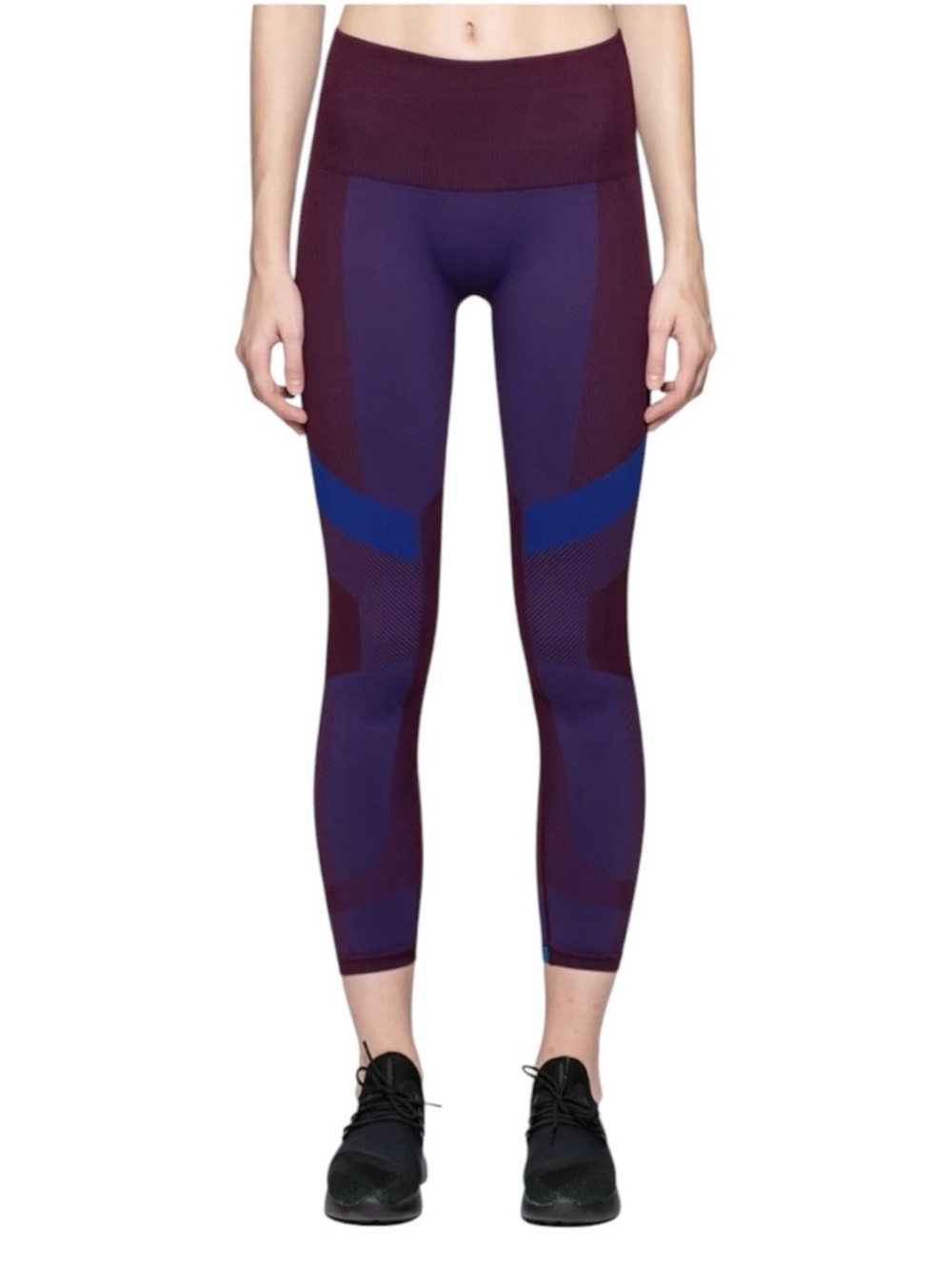 LNDR VORTEX seamless high rise Burgundy/Blue leggings High Compression
XS/S